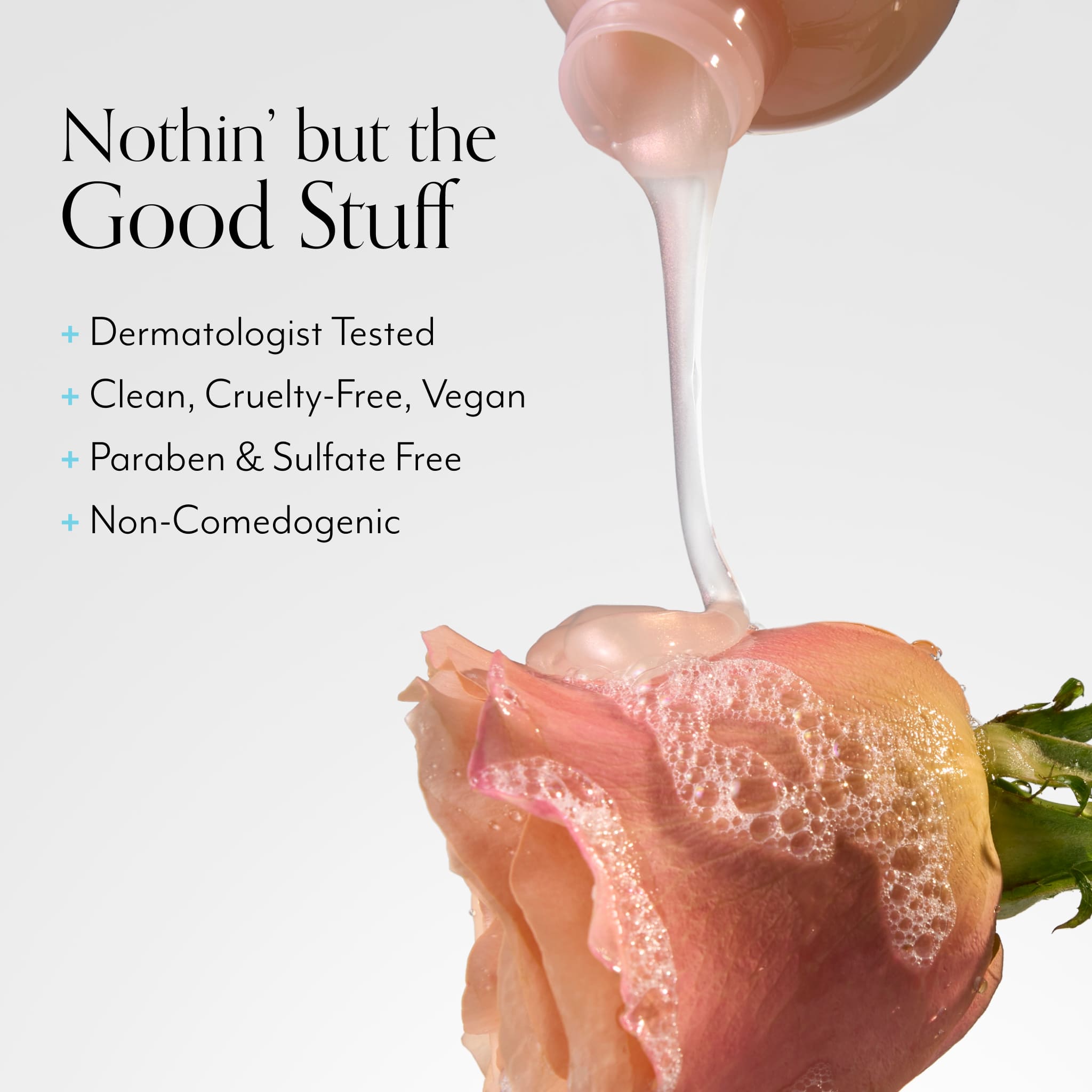 Laurageller Rose Gold Rescue Gentle Foaming Cleanser for Sensitive Skin - Image 5