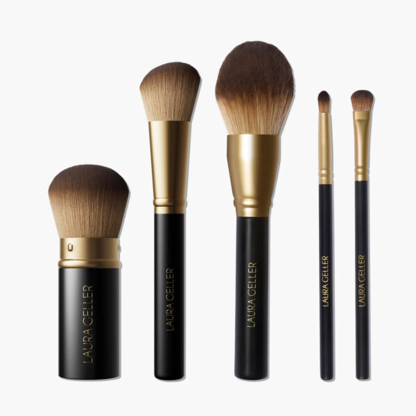 Laurageller 5PC Full Face Brush Set