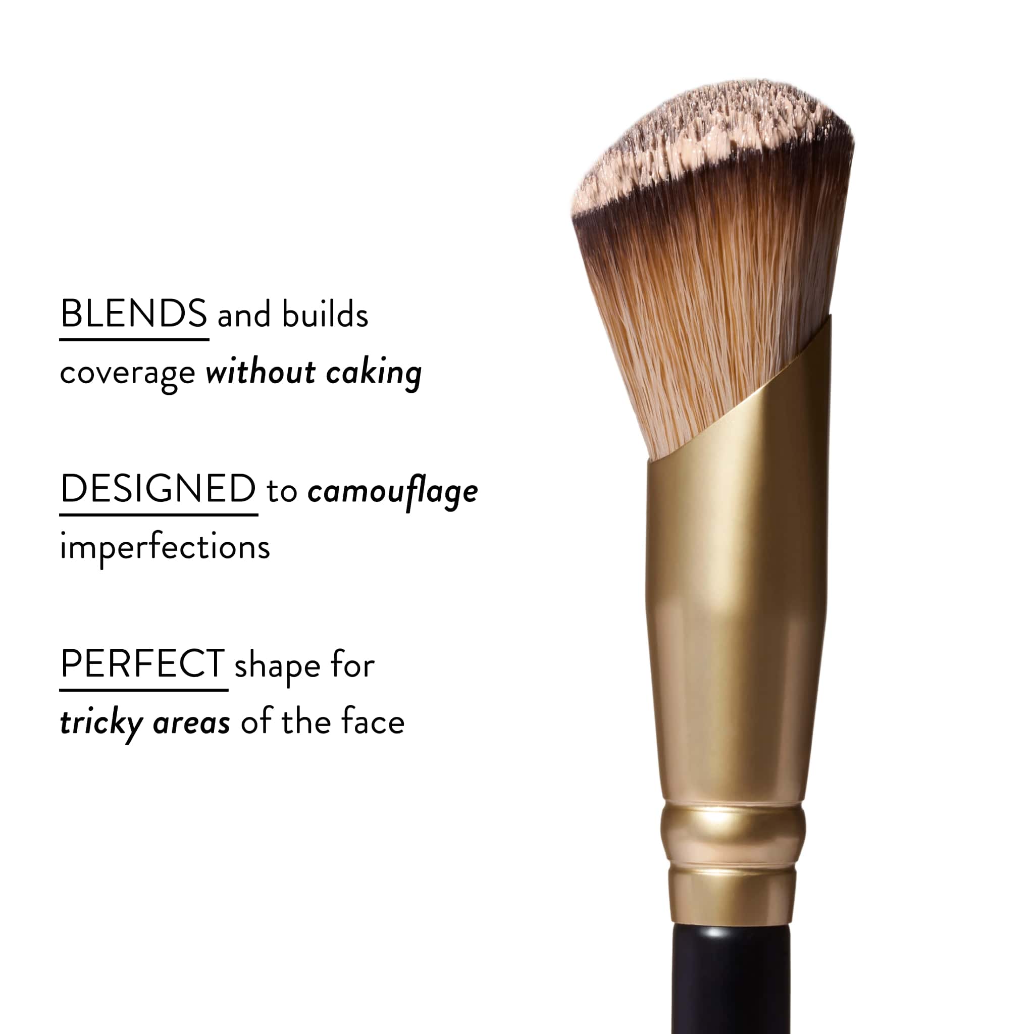 Laurageller Angled Precision Concealer Brush - Image 5
