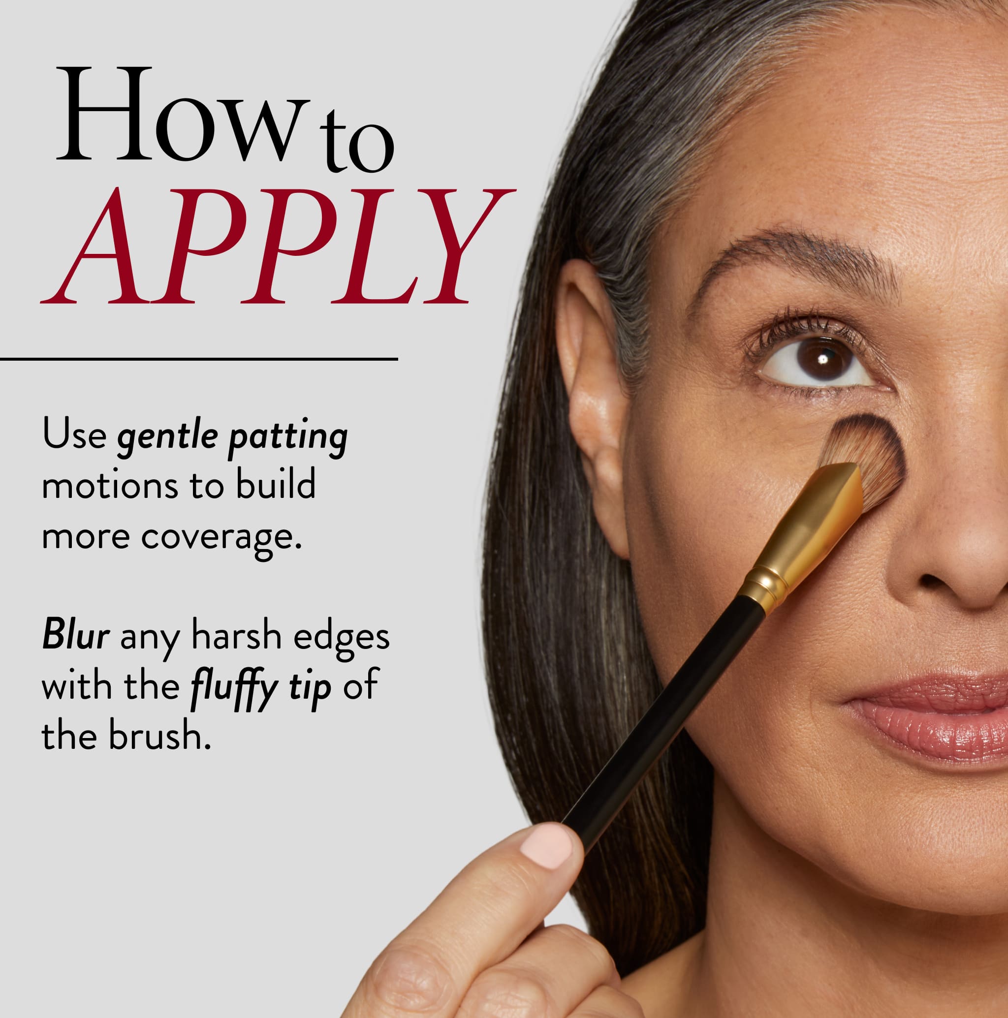 Laurageller Angled Precision Concealer Brush - Image 2