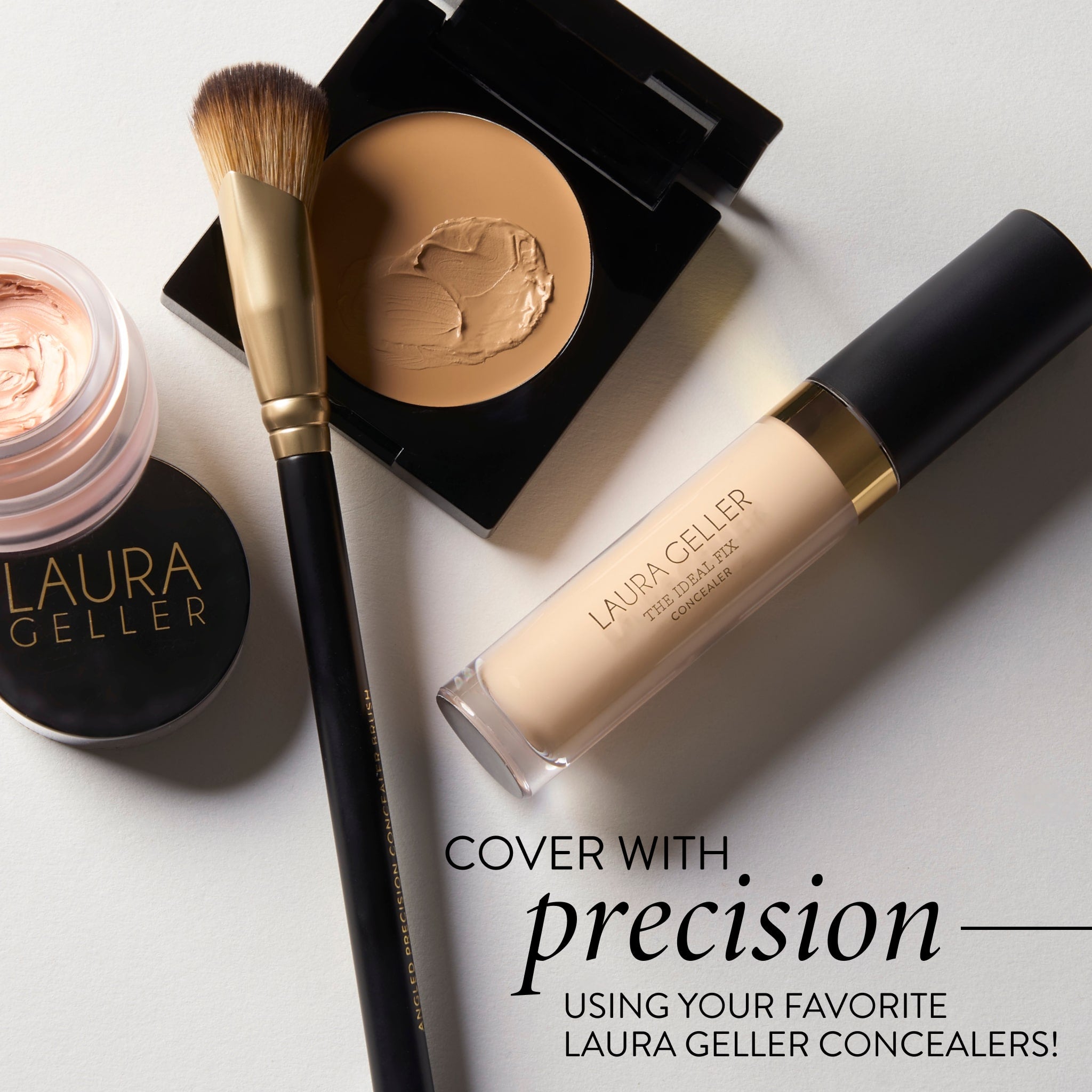 Laurageller Angled Precision Concealer Brush - Image 6