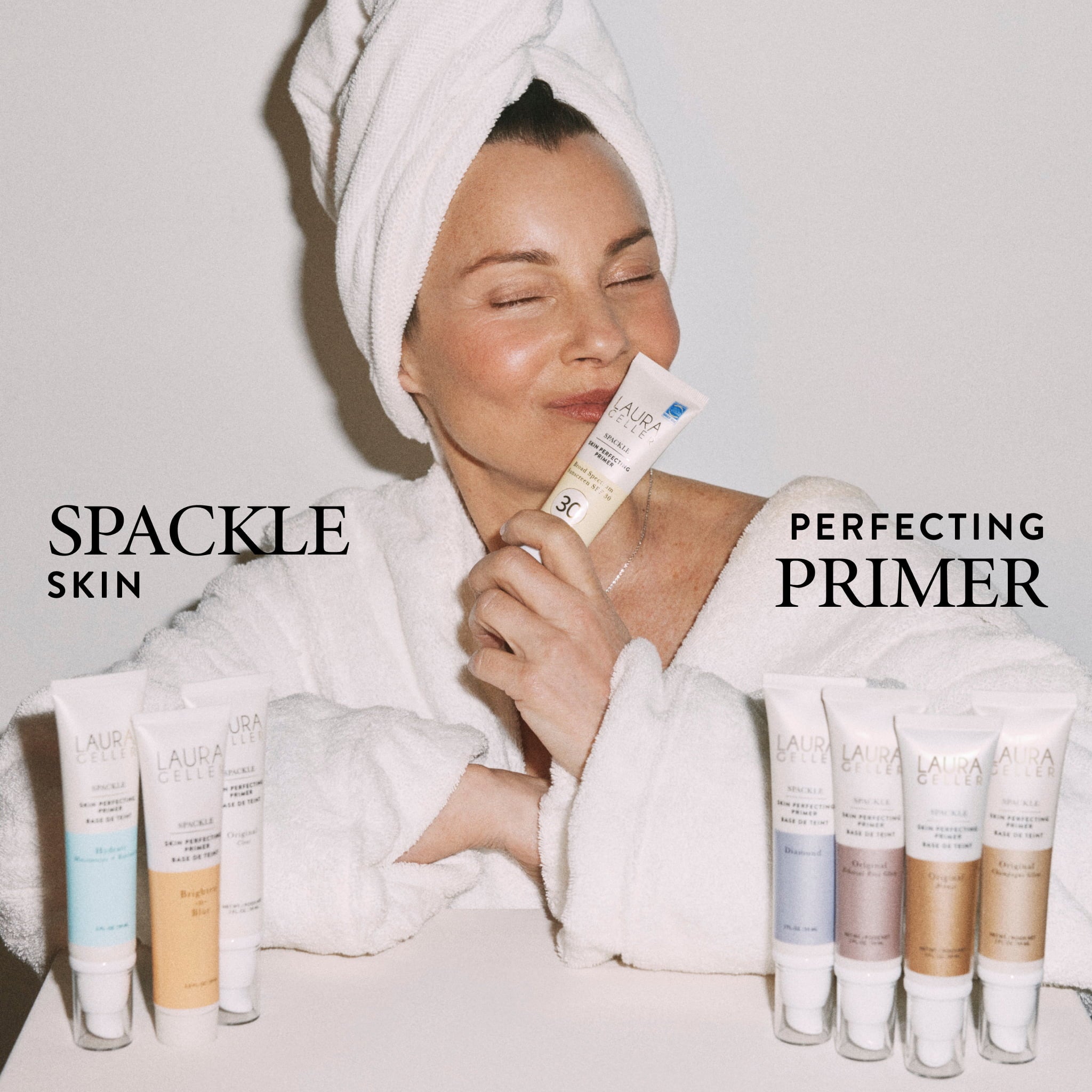 Laurageller Spackle Skin Perfecting Primer: Original Champagne Glow - Image 11